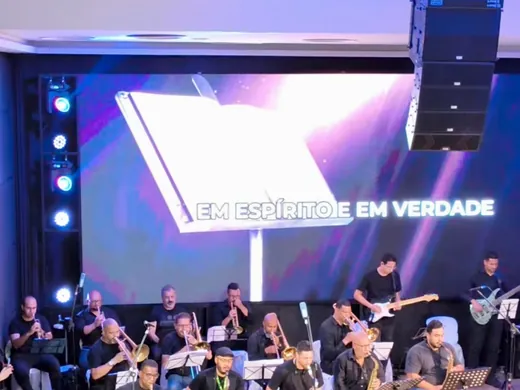Apresentação da Heralds Band na IOBPC Arujá