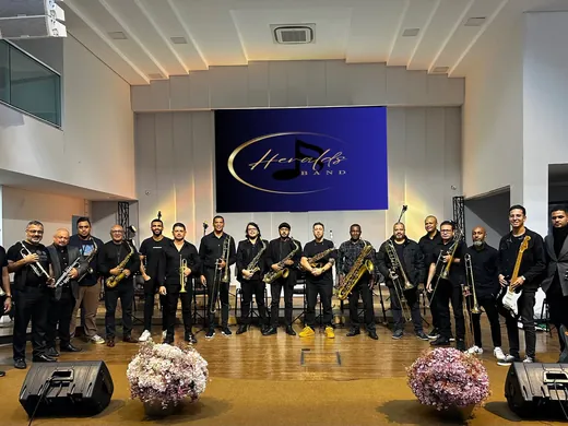A Heralds Band na Igreja Presbiteriana da Penha